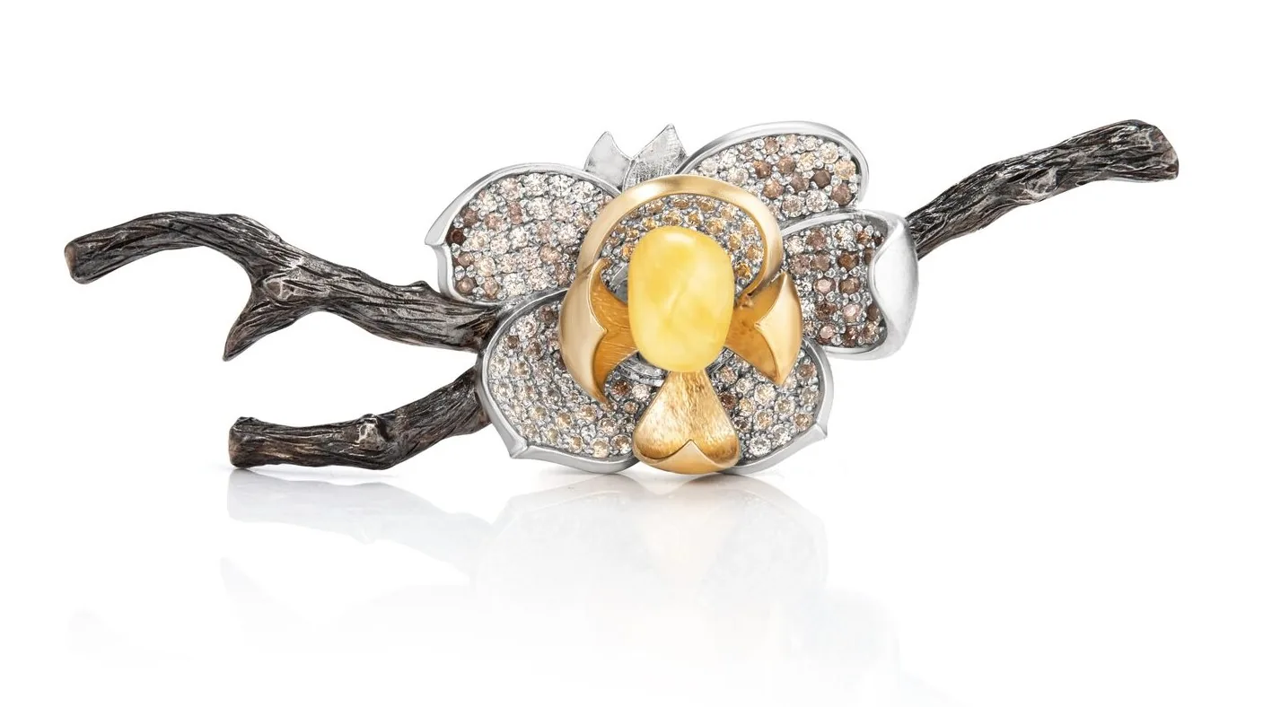 BROOCH FEATHER