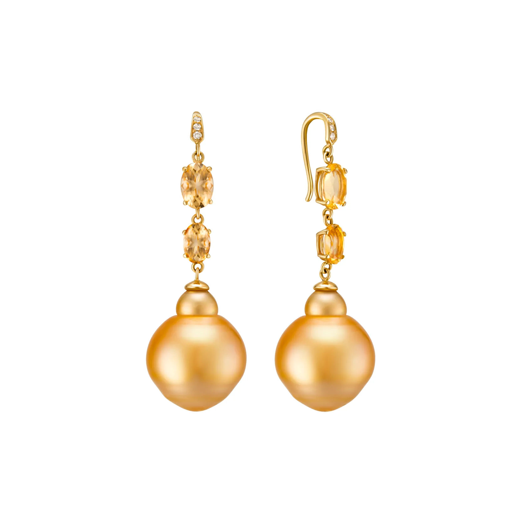 EARRINGS GOLDEN OPERA