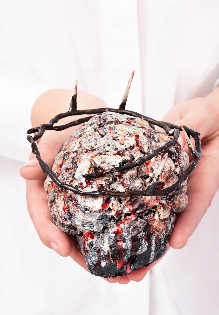 COAL BRAIN — in hand view